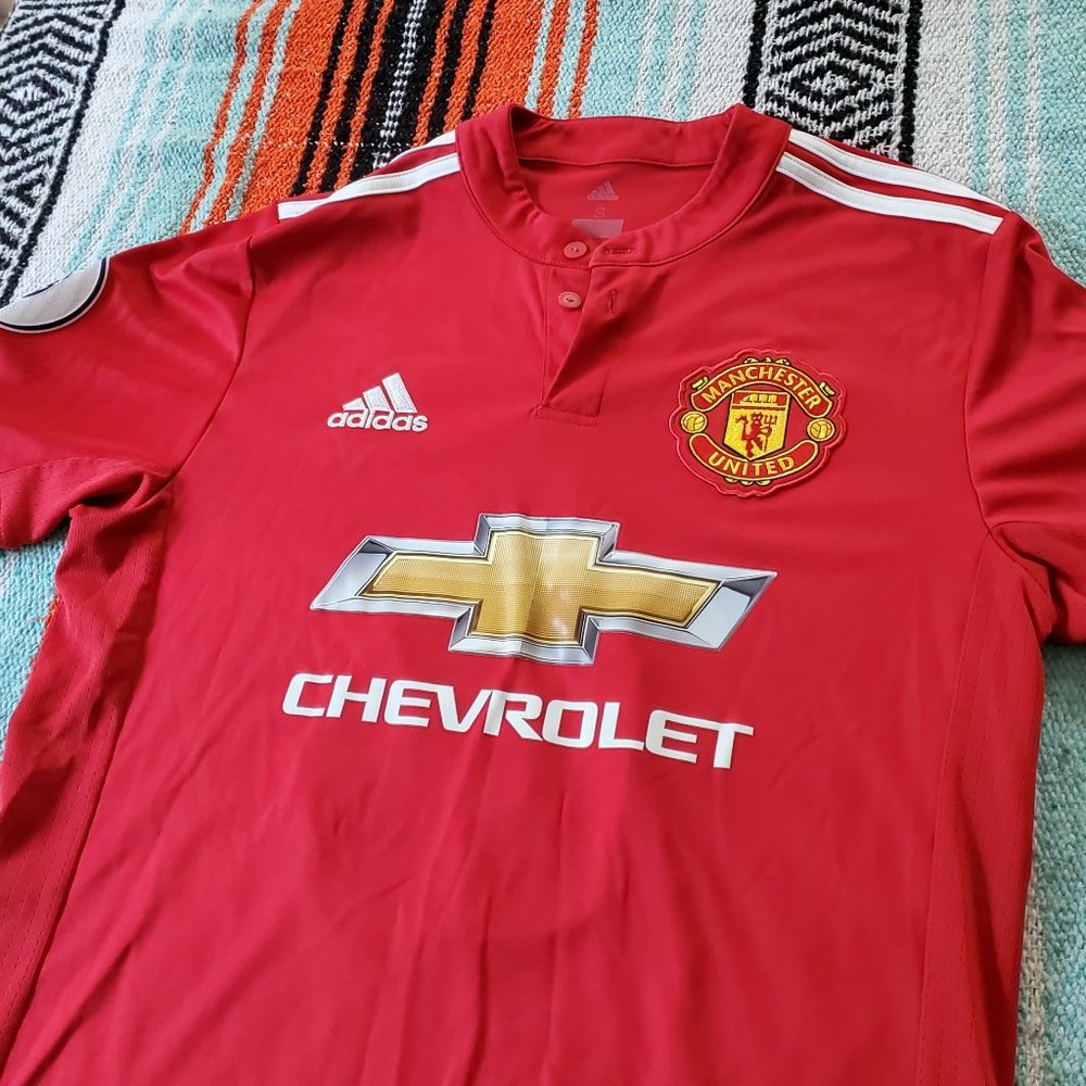 Pogba #6 Manchester United adidas Jersey Authentic